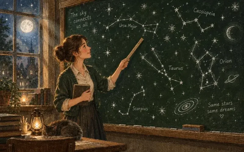 《黑板上的星星》短剧封面 - 黄果短剧
